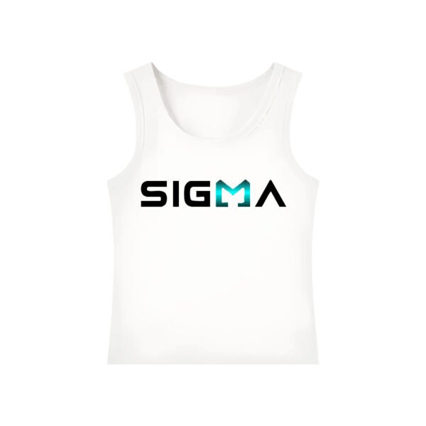 SIGMA Tank White–Green Glow - Image 2