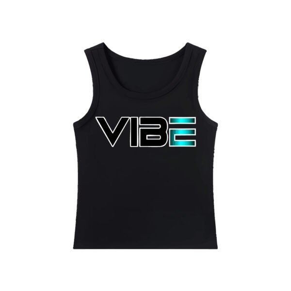 VIBE Tank Black–Green Glow - Image 2