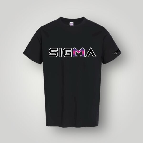 SIGMA T-Shirt Black–Pink Pop