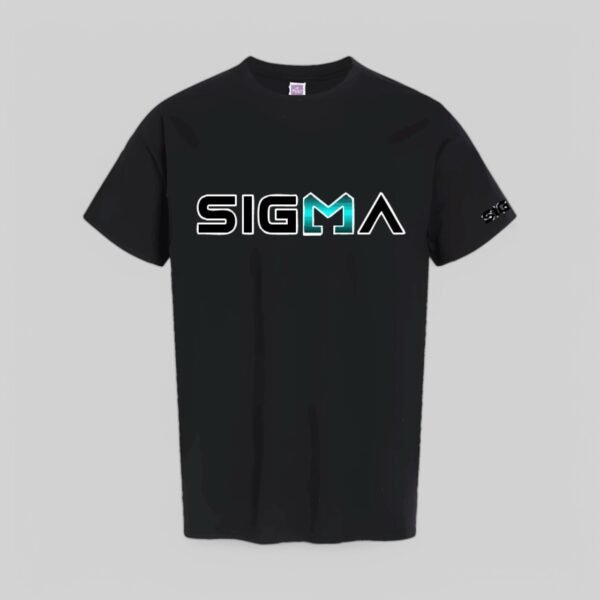 SIGMA T-Shirt Black–Green Glow