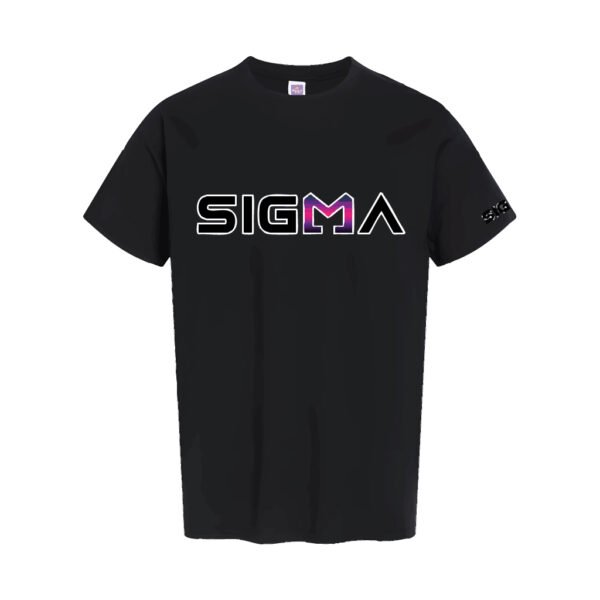 SIGMA T-Shirt Black–Pink Pop - Image 2