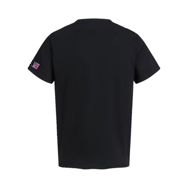 VIBE T-Shirt Black–Pink Pop - Image 3