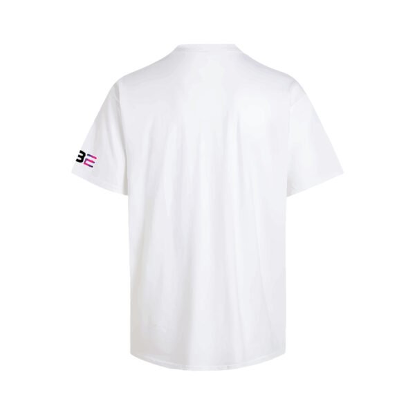 VIBE T-Shirt White–Pink Pop - Image 3