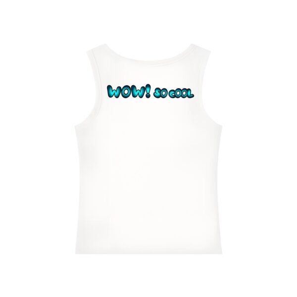 WOW! So Cool Tank White–Green Glow - Image 3