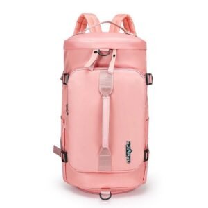 Genvics Backpack Pink